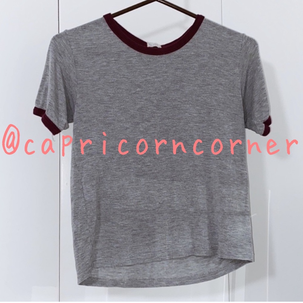 ‼️SOLD‼️// JGALT-BRANDY MELVILLE RINGER TOP